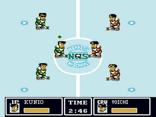 Go-Go! Nekketsu Hockey Club Slip-and-Slide Madness